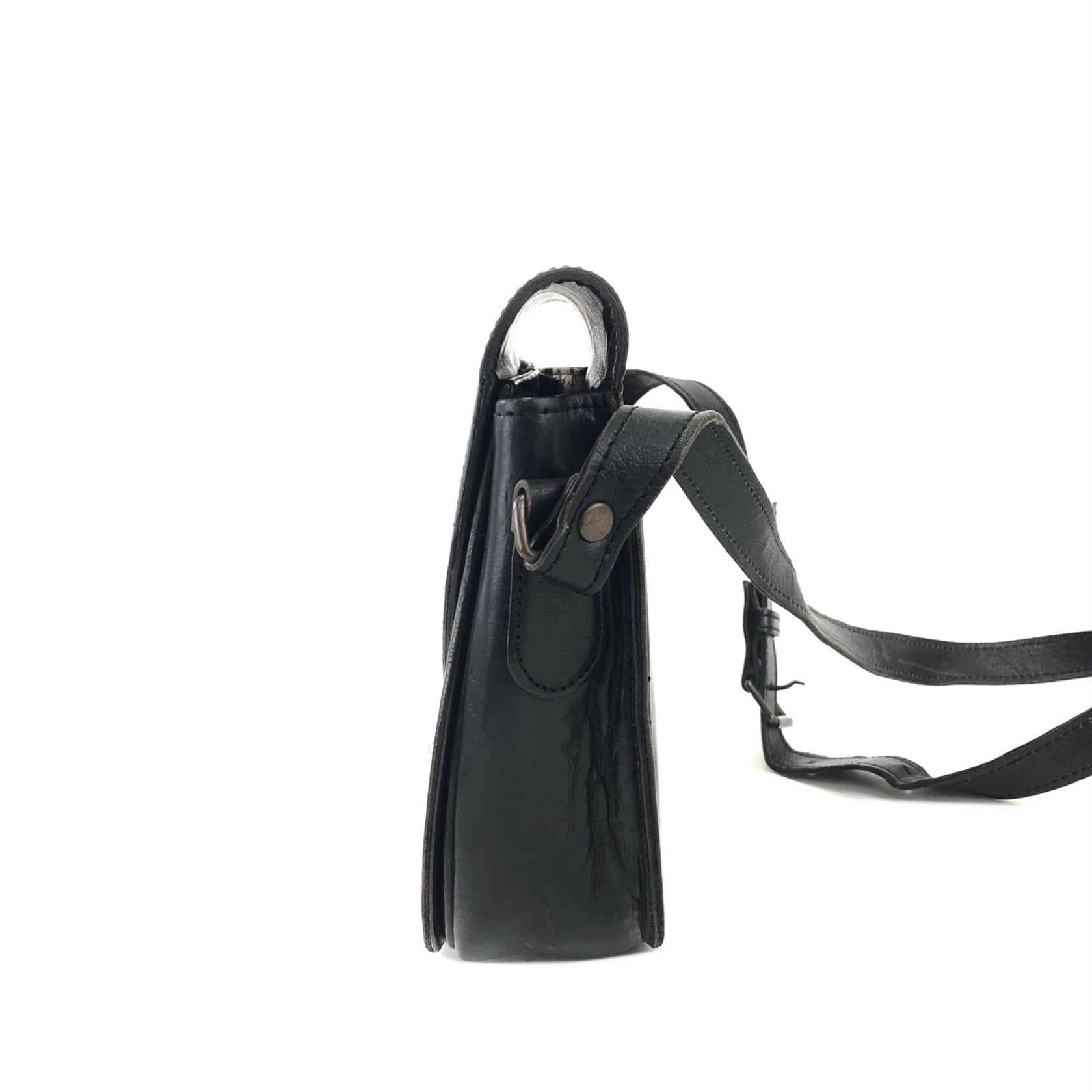 Yves Saint Laurent イヴ ・サンローラン YSL フロントライン レザー