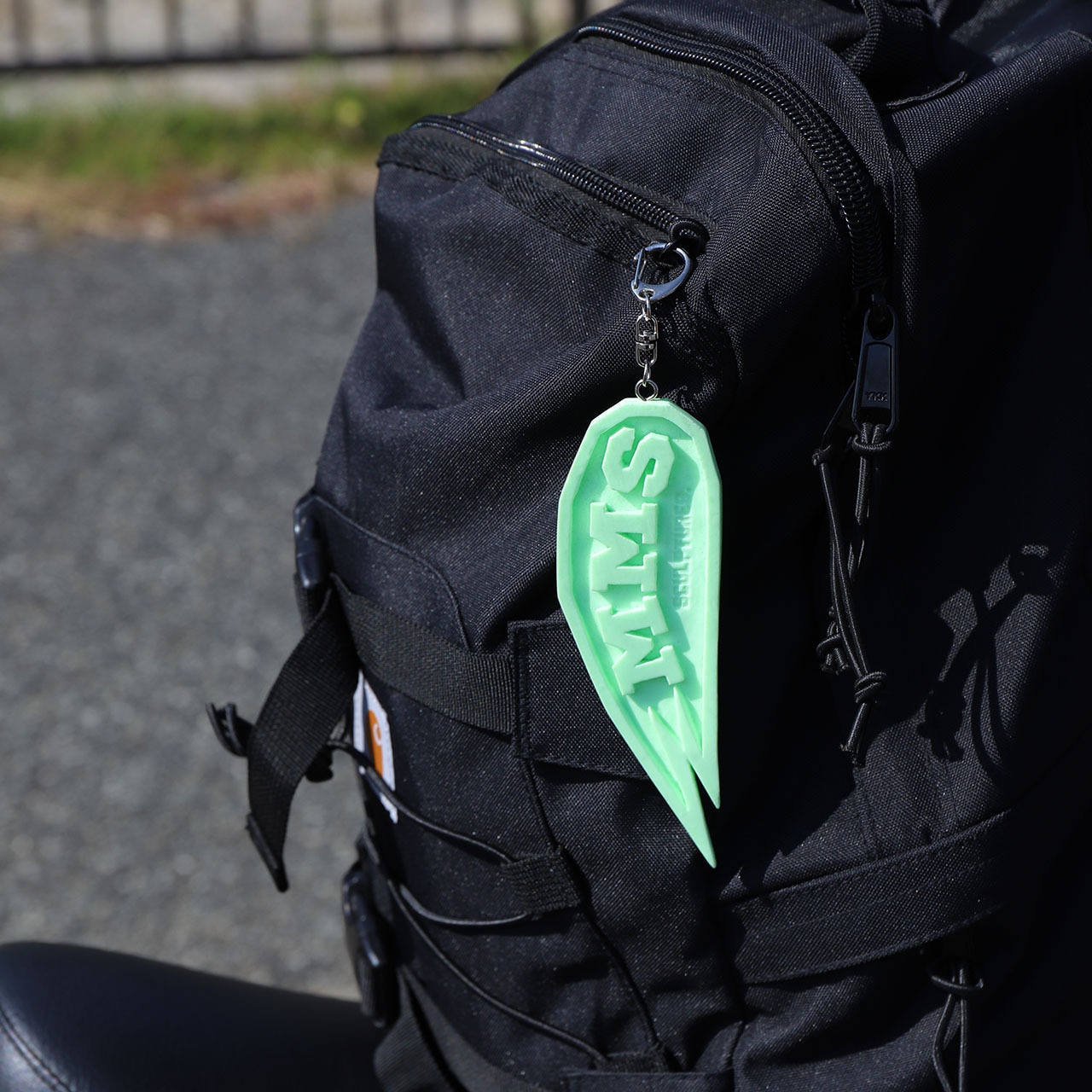 MMS EMBLEM KEYHOLDER - ルマングリーン