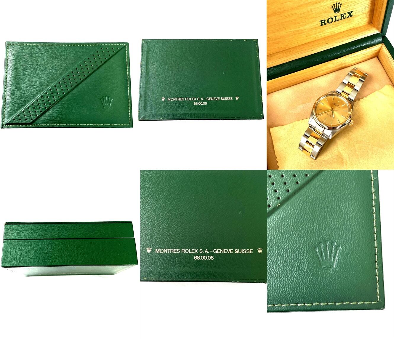 ROLEX ロレックス オイスター パーペチュアル SS×K18YG シャンパン