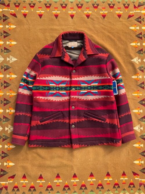 1980's DEADSTOCK "Pendleton High Grade Western Wear"  Blanket Coat
