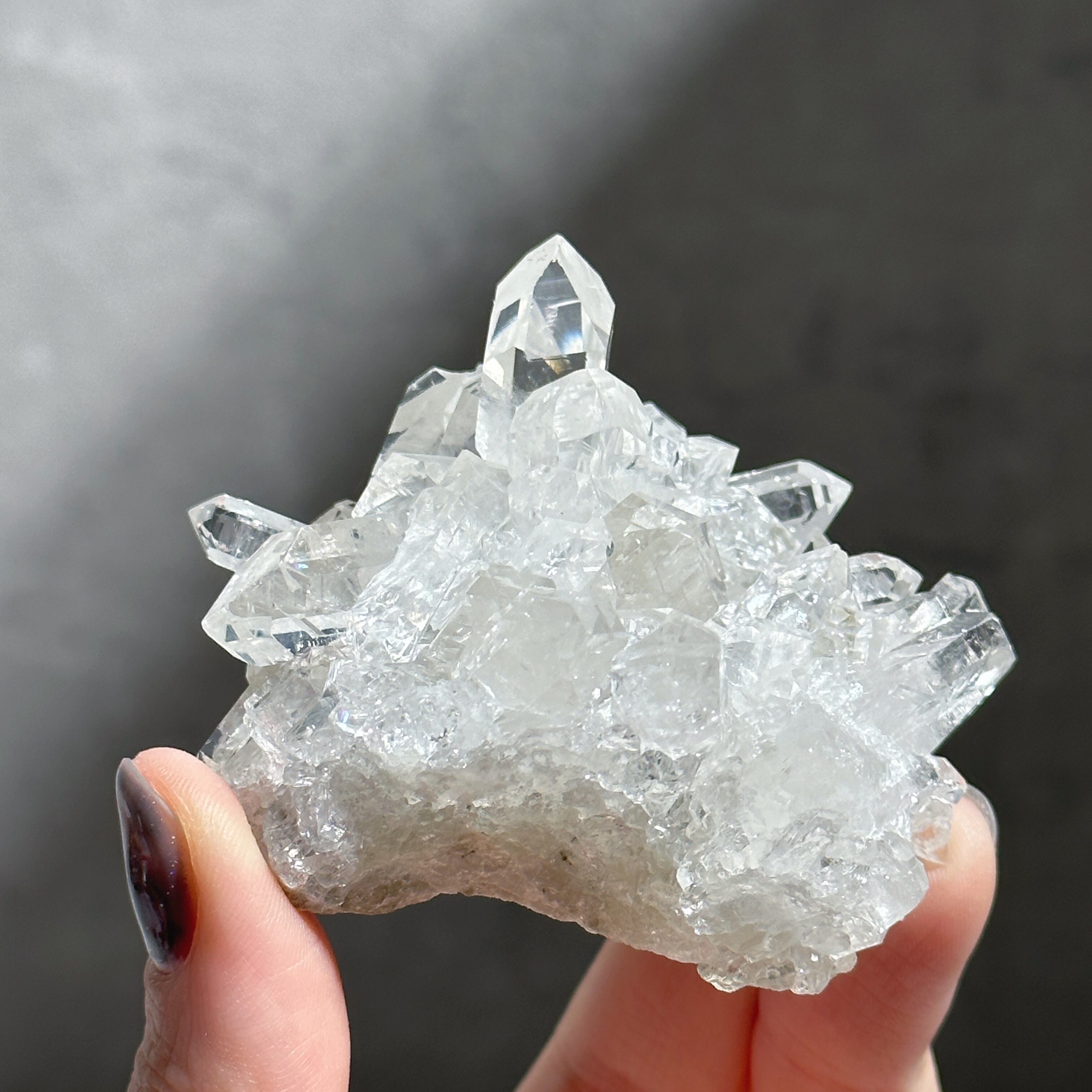 ゼッカ産水晶クリアクォーツ クラスター63◇ Clear Quartz From Zeca de Souza ◇天然石・鉱物・パワーストーン
