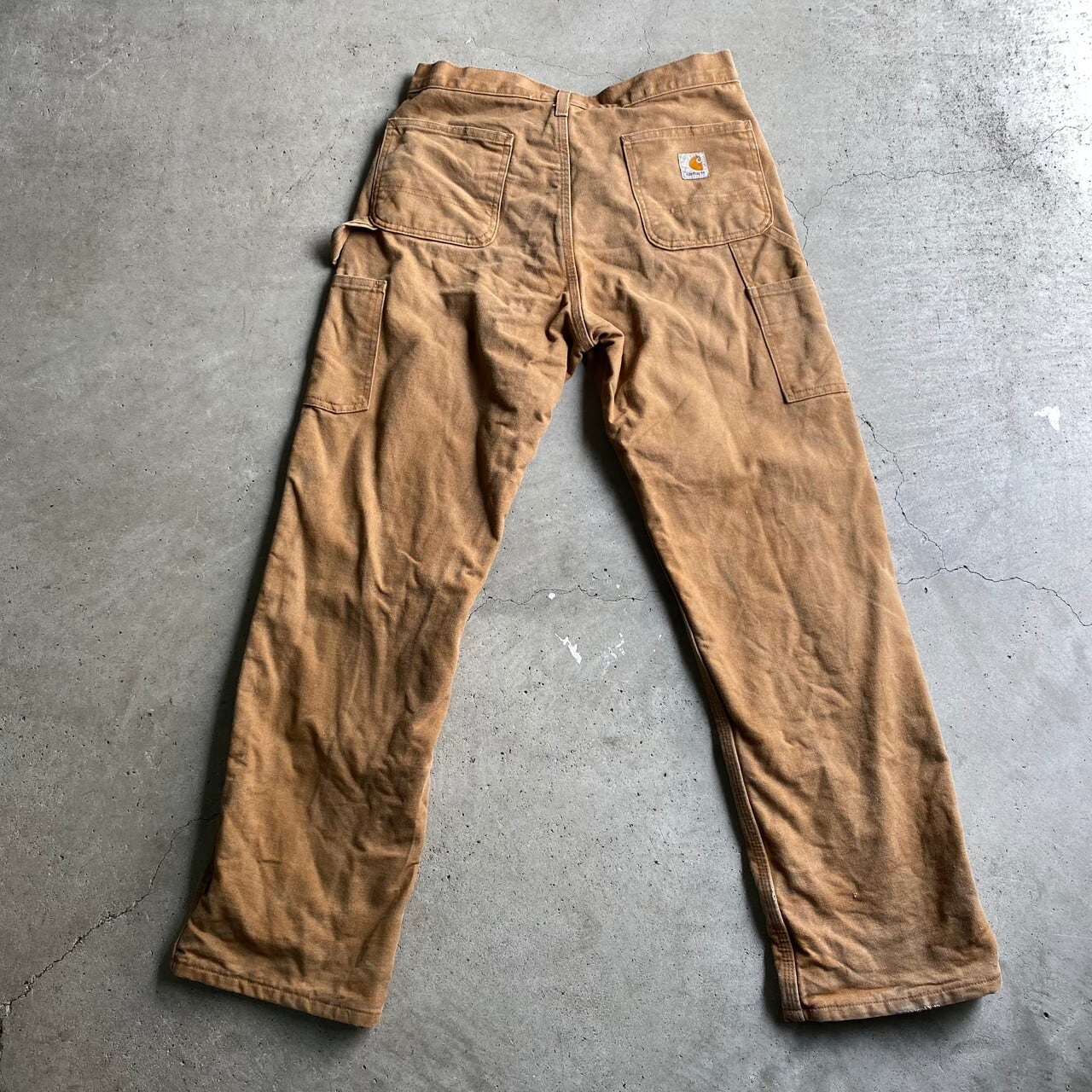 メキシコ製 Carhartt カーハート ダック地 ダブルニー ワークパンツ 