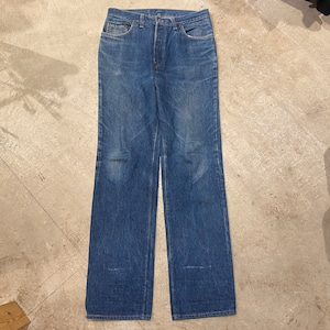 1980s LEVI'S 501 DENIM PANT 内股シングル