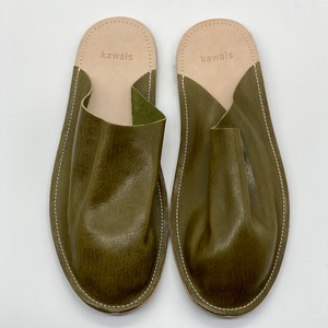 【kawais】Leather slippers