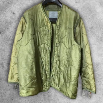 ミリタリージャケット U.S ARMY 80s Quilting Liner Jacket 70s-80s US ARMY】M-65 Field Jacket Quilting Liner Jacket (LARGE