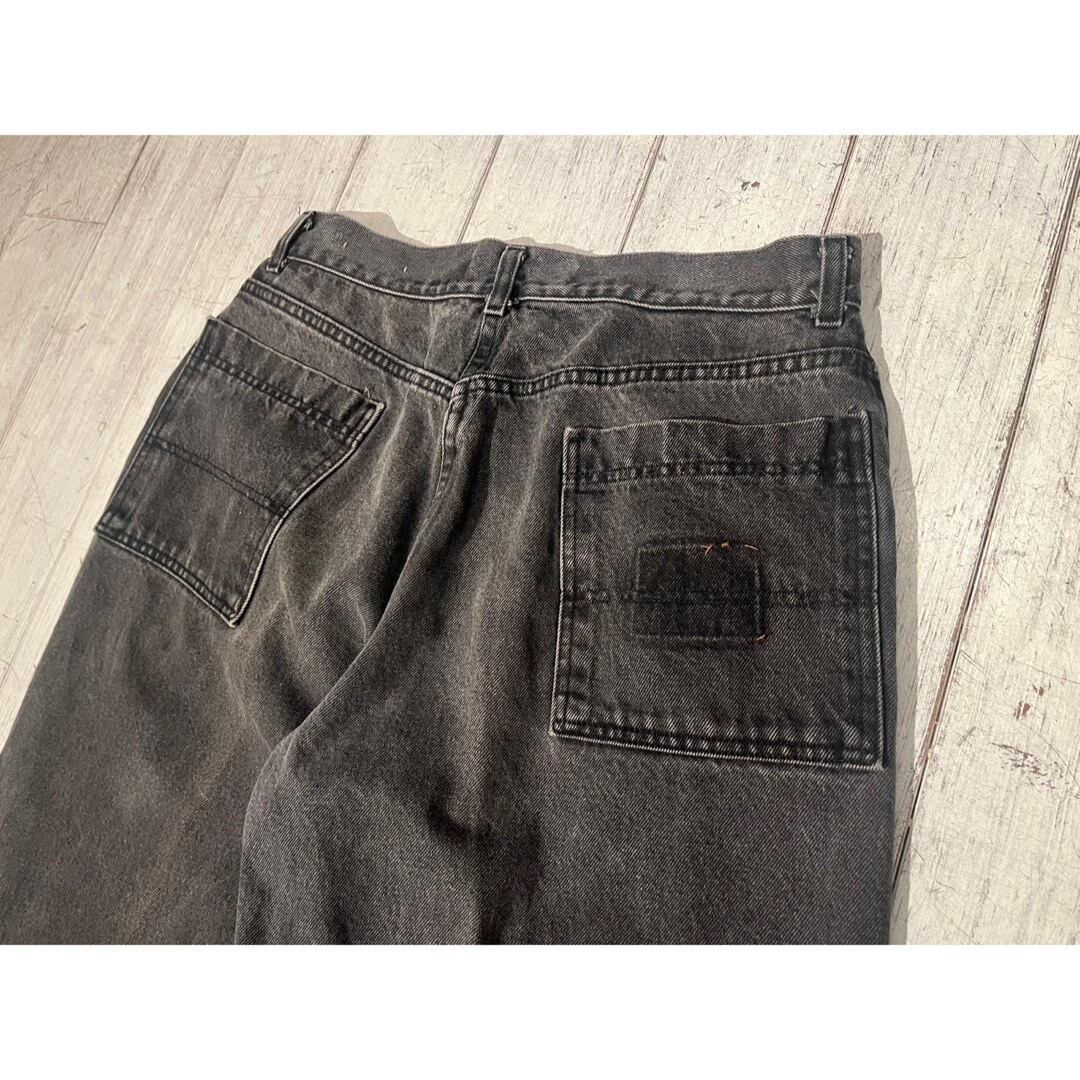 BOSS- 90's black baggy denim pants | ROOT online