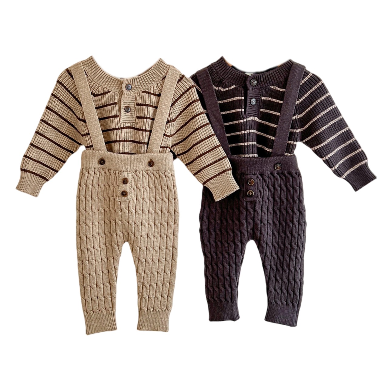 サスペンダー付きニットパンツ【Kids】 | Select Shop myst