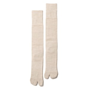 【PADDLERS COFFEE × NODAL】 Merino Wool High Socks（Beige）