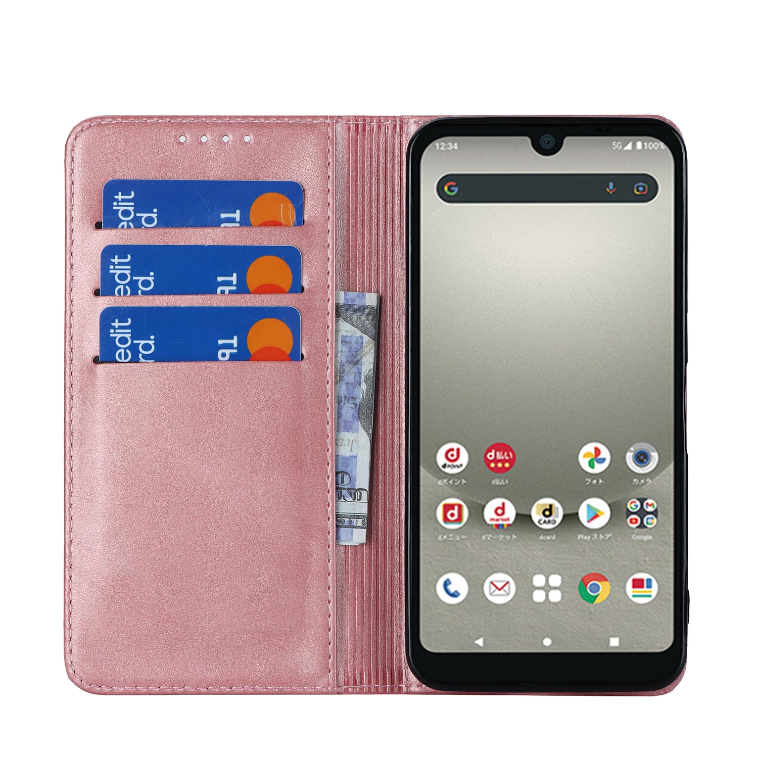 AQUOS wish3 ケース 手帳型 ウィッシュ3 SH-53D docomo SH-M25 楽天