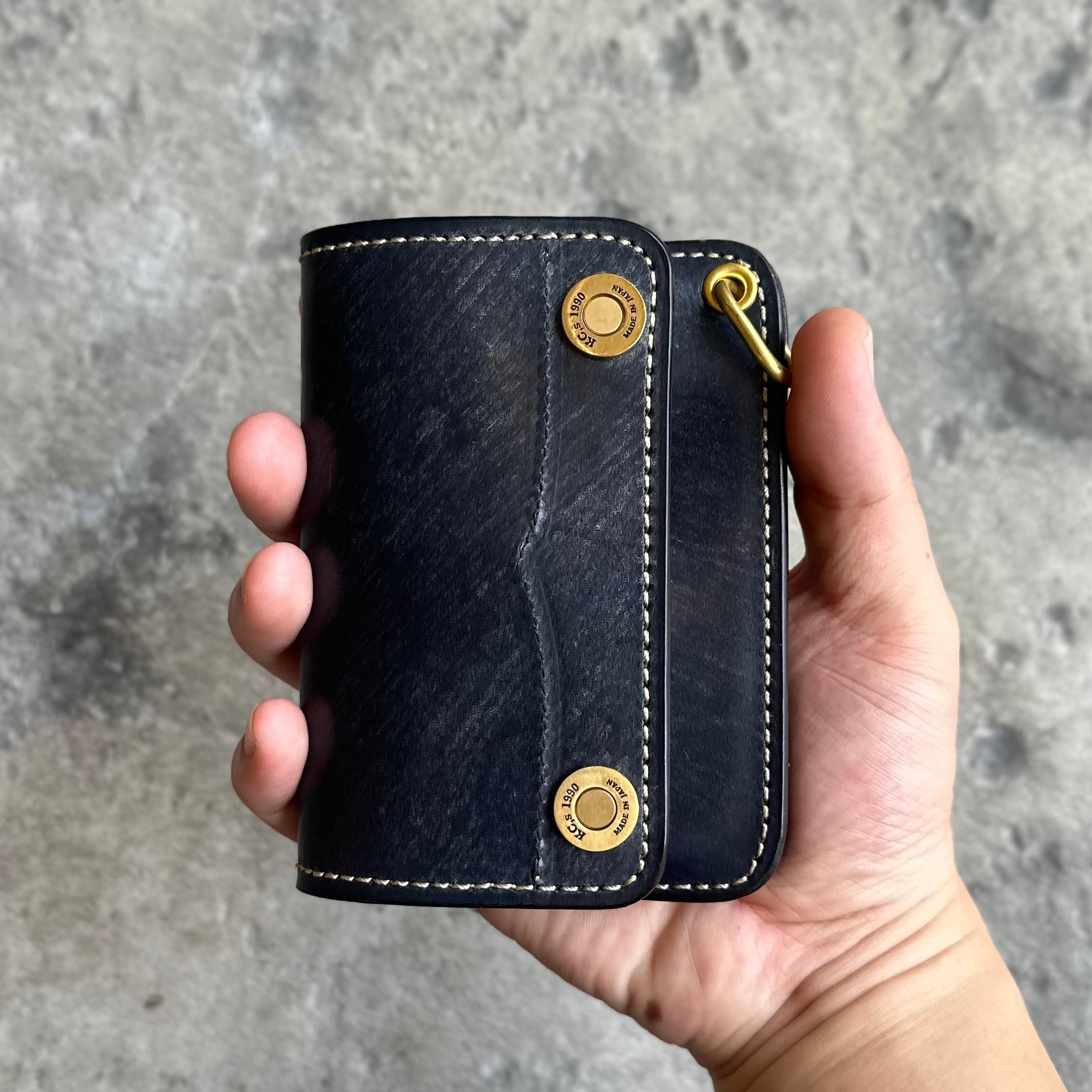 ミニウォレット トラッカー ブライドルレザー | ケイシイズ 【公式  