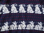 AMERICA 1980's Vintage crew wool knit