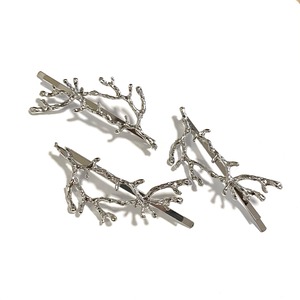Small Branch 5pins set - 枝モチーフピン 5本セット - / Platinum silver