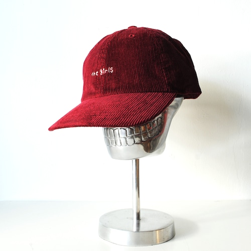 『the girls』Corduroy cap/Burgundy