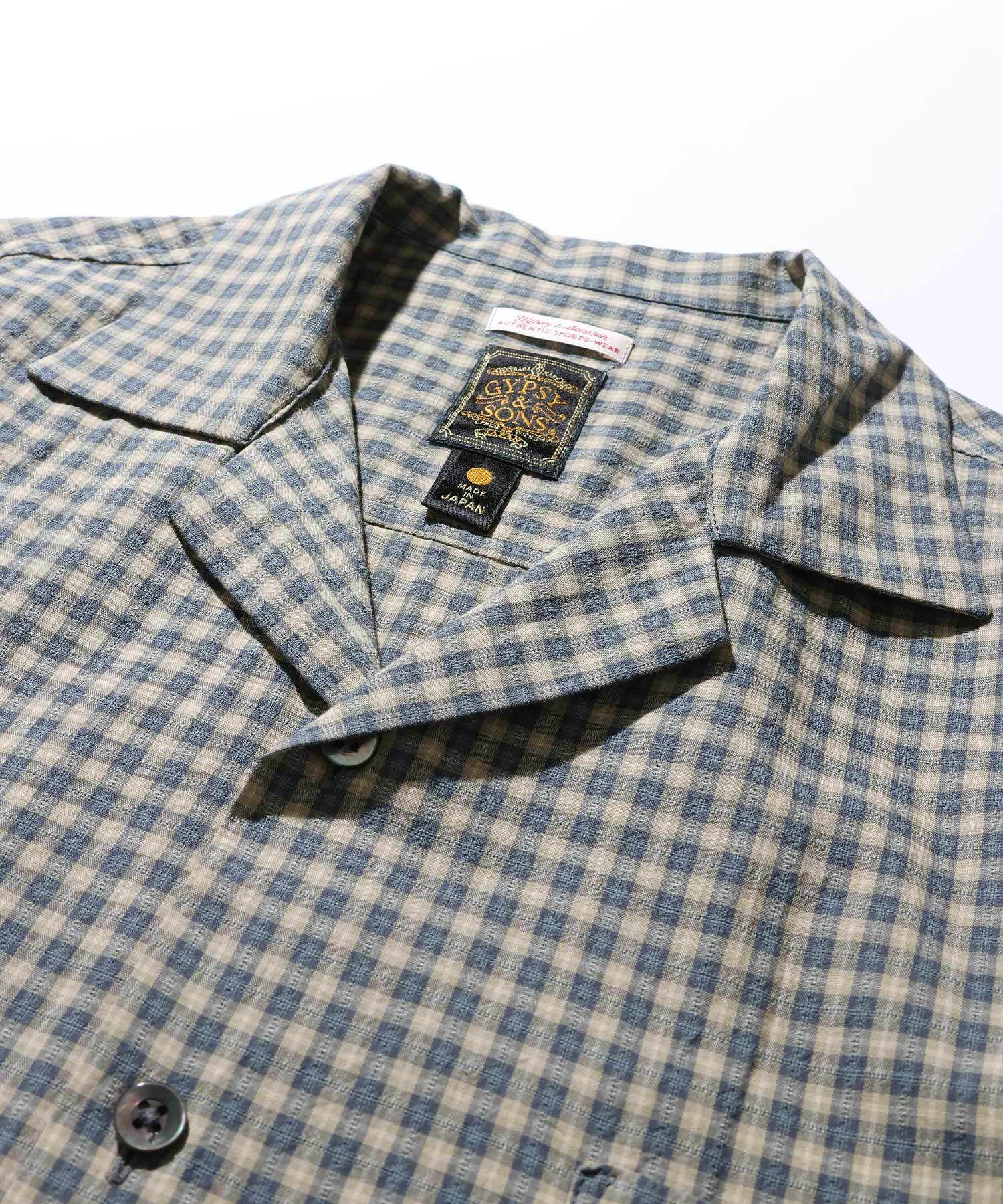 DOBBY CHECK S/S SHIRTS ドビー チェック シャツ GS2549919