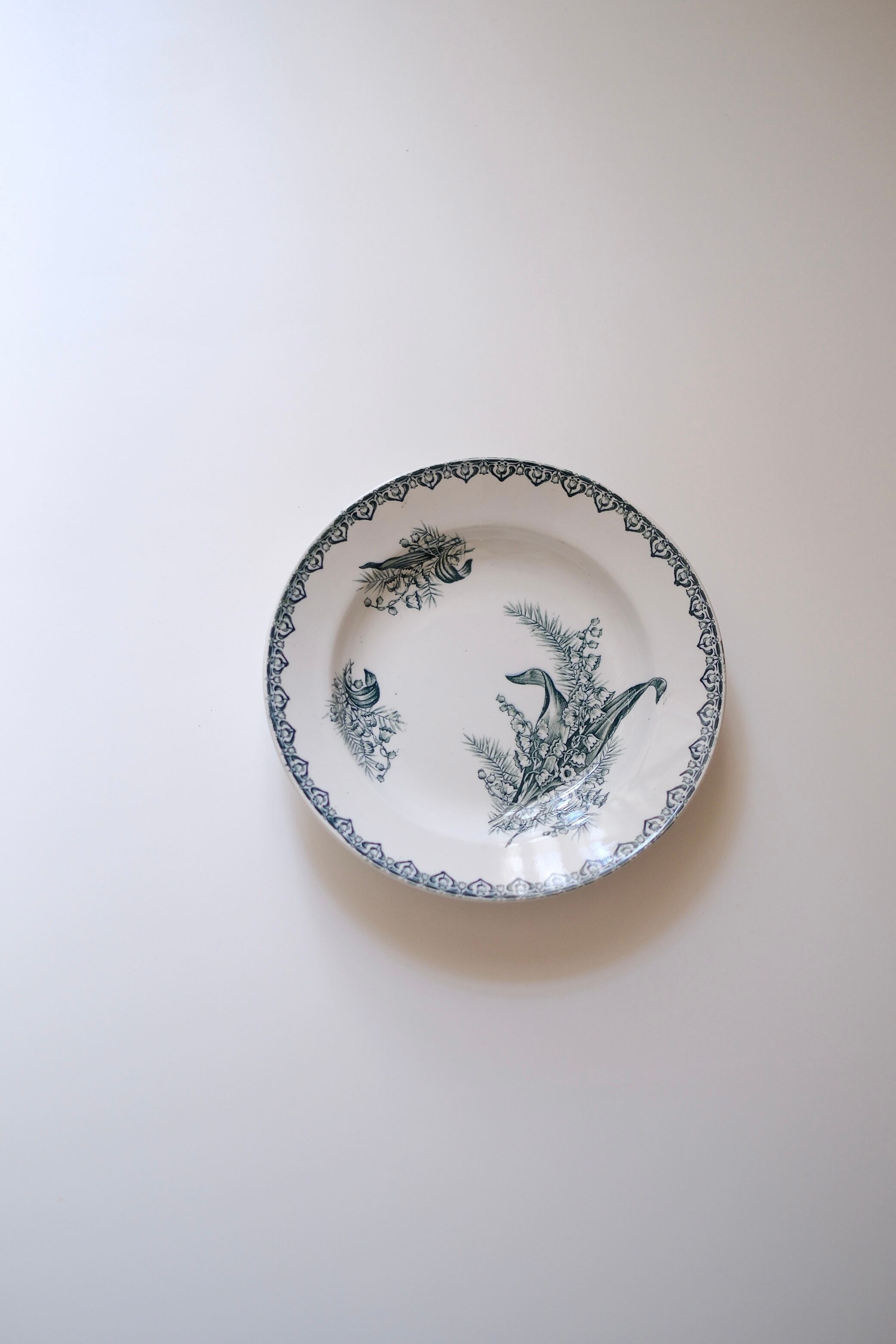 Creil et Montereau LINOTTE 平皿 C | merciblanche