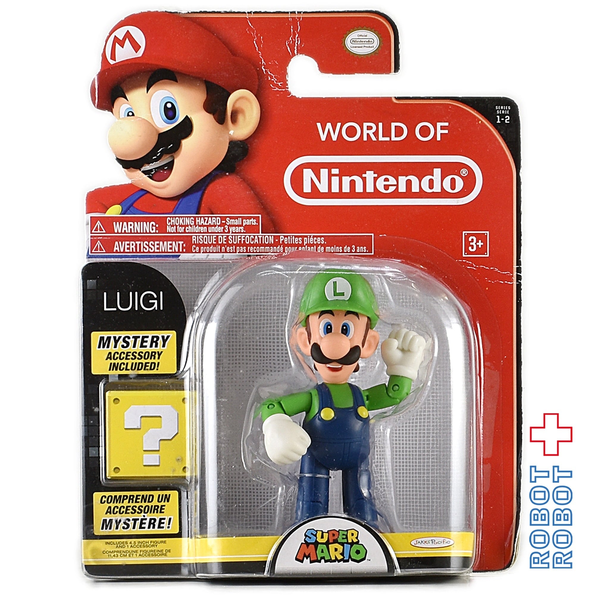 ワールドオブニンテンドー スーパーマリオ ルイージ 4インチアクション 