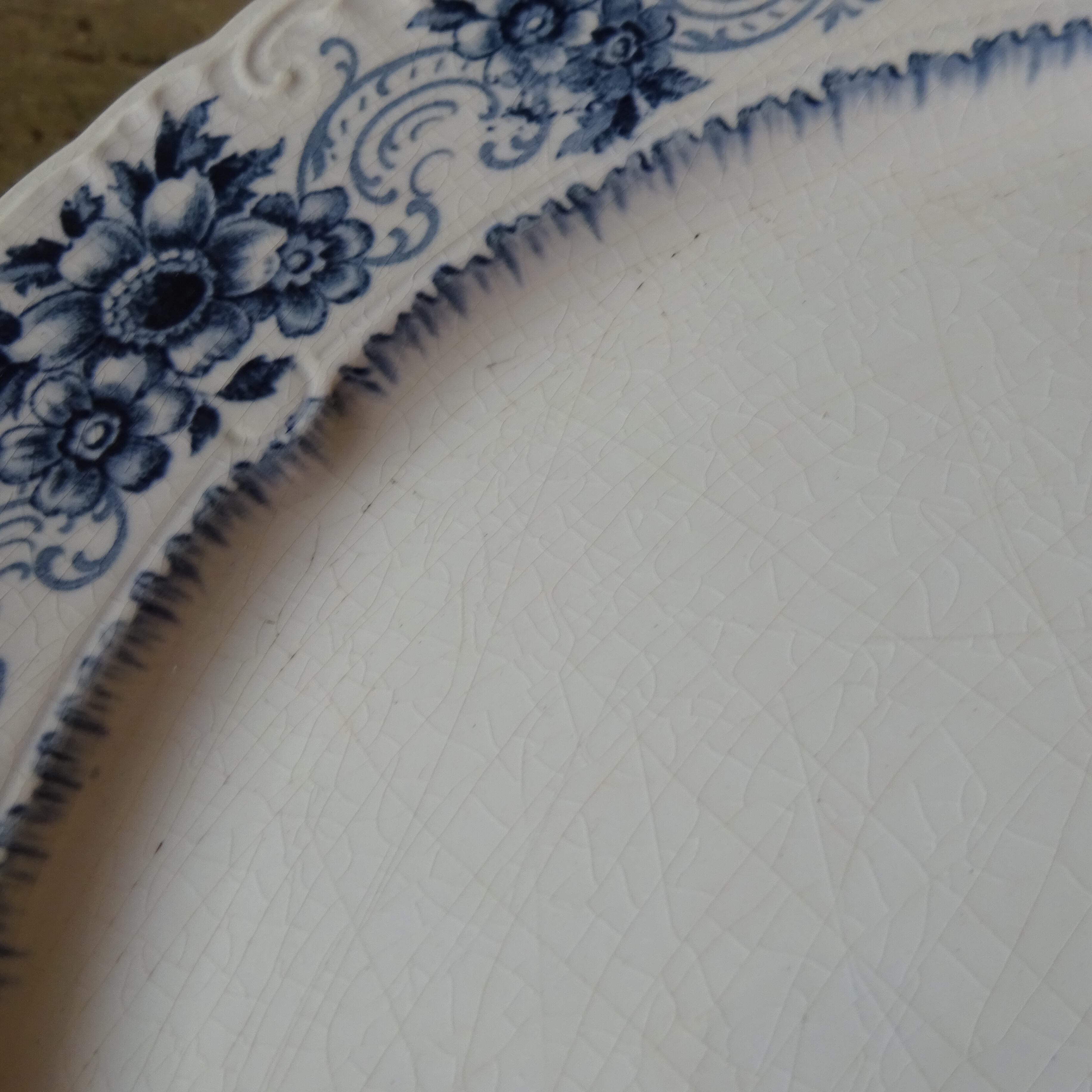 【 Nouveauté 】☆U & C SARREGUEMINES  modèle《AÏDA》assiette plate (A)