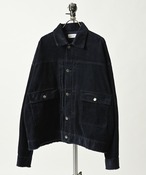 ATELANE Corduroy Trucker Jacket (NAV) 26A-23032