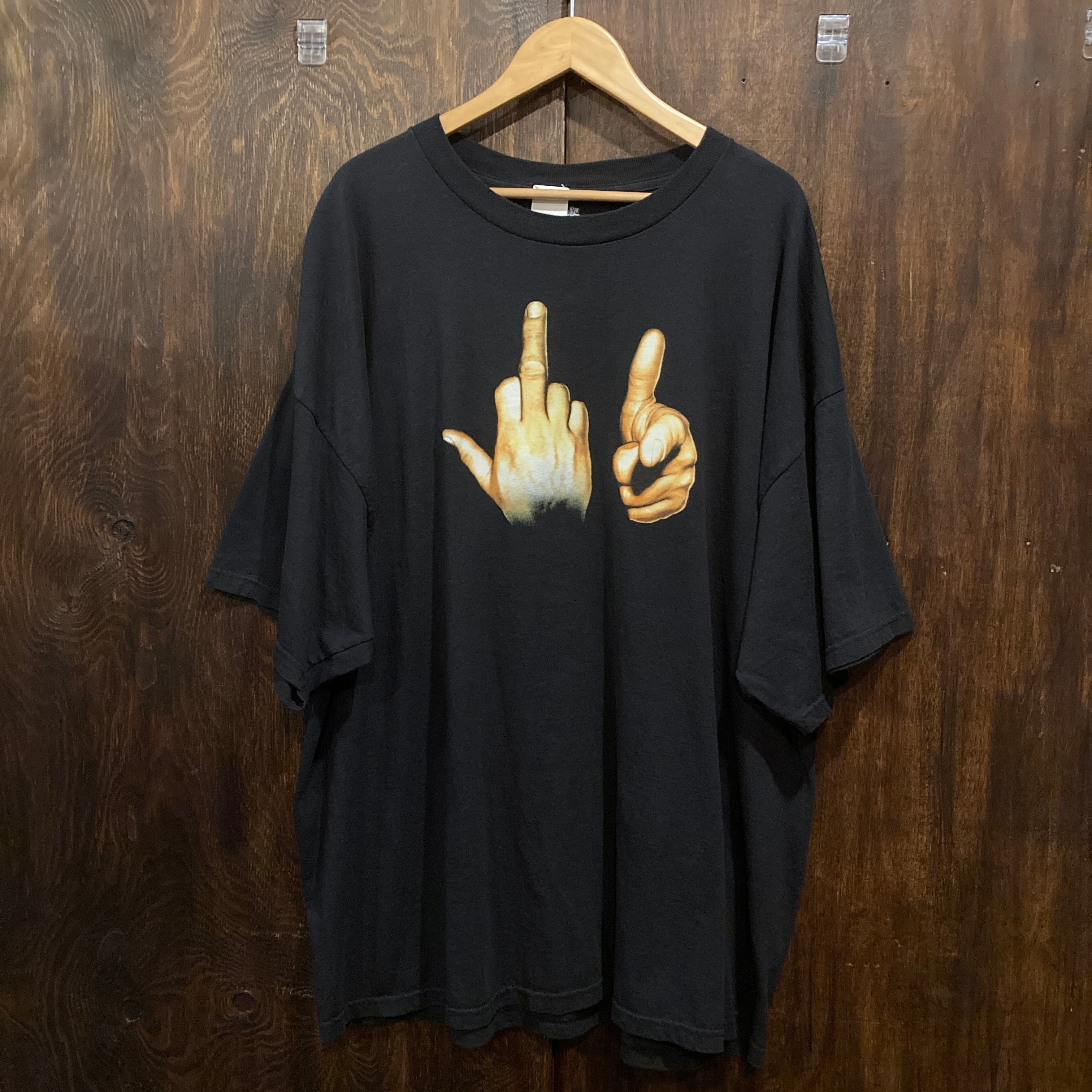 FUCK YOU HAND SIGN Tシャツ A$AP Rocky 3XL エイサップロッキー