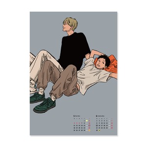 《テスト公開中》12/16発売　MOONカレンダー2026（7枚セット）