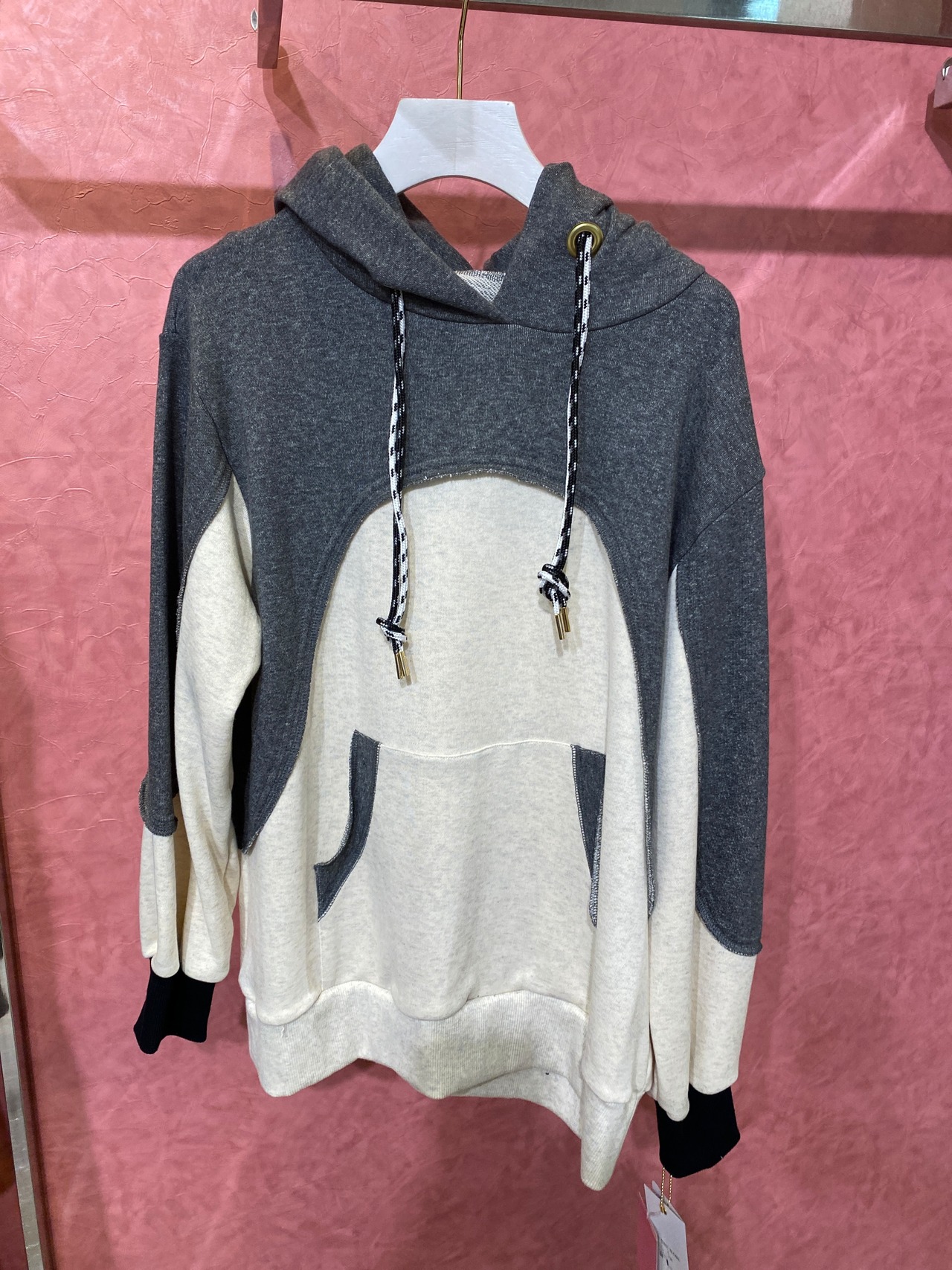 リズレイ RISLEY risley バックロゴフーディー