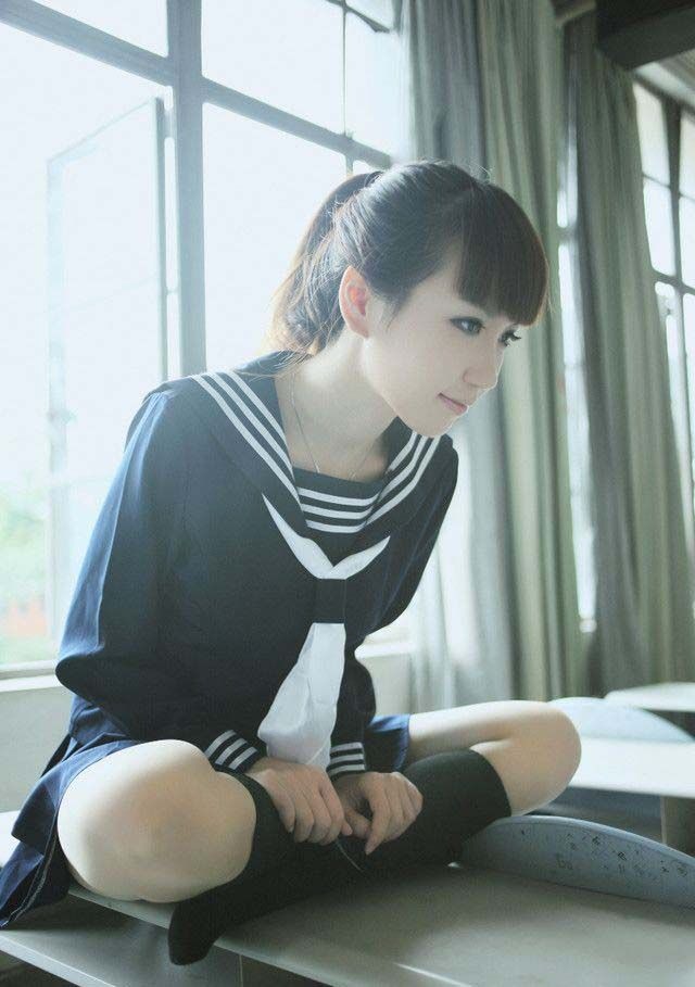 日本の学生服小さな新鮮な学校均一な女の子のクラスのサービスクラシックセーラースーツ夏ドレスコスプレ女の子スーツ