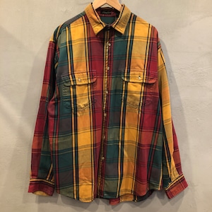 1980'S EDDIE BAUER COTTON CHECK SHIRT