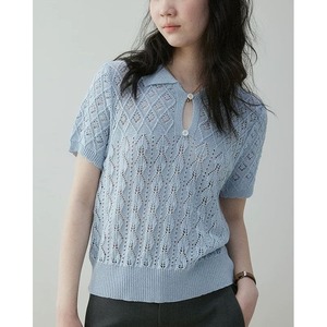 key knit design polo knit 101469