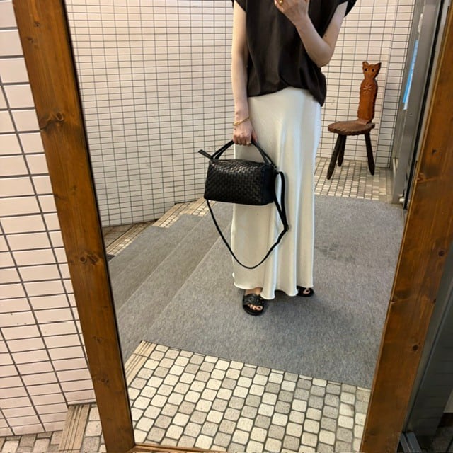 B.stuff 　再入荷！ボックスシルエット2WAYバッグ(小)
