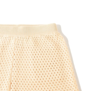 残り1点(4-5y)Knit Planet / Crochet Seaside Shorts/ CREAM＆ORANGE