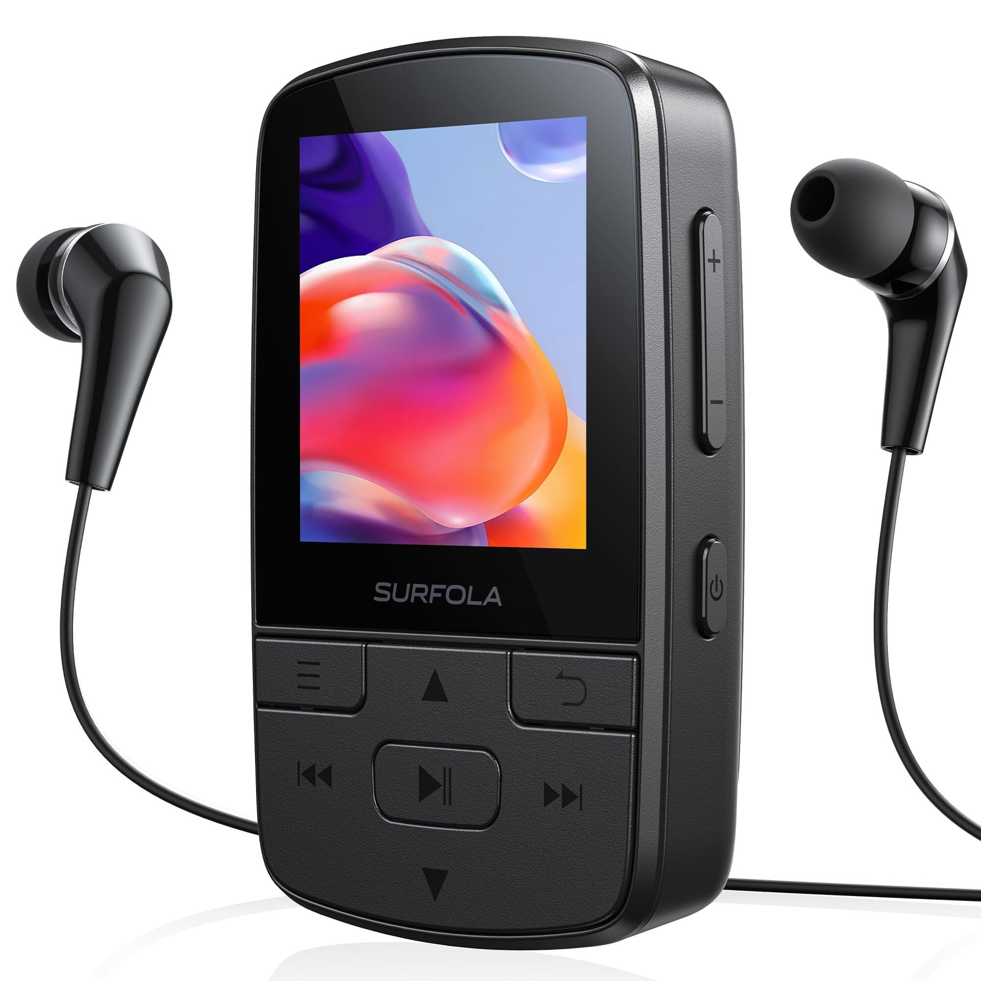 Surfola MP3プレーヤー Bluetooth5.1 クリップ付き 64GB容量 128GBまで