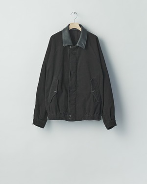 ssstein "VINTAGE CORDUROY ZIP JACKET〔BLACK〕"