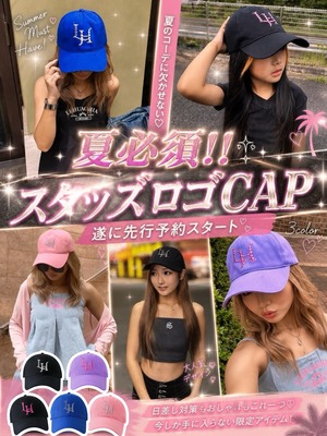 LH STUDDED CAP［LHCAP023P］