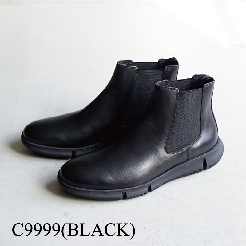 Men】GEOX ジェオックス レザーサイドゴアショートブーツ U ADACTER
