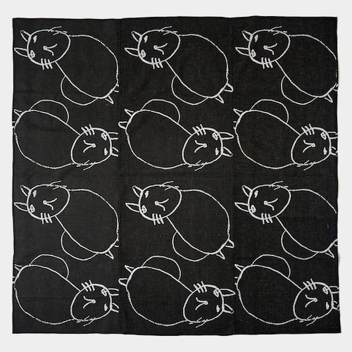 風呂敷 -ゴロゴロ 黒-