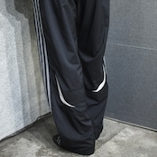 adidas side line wide nylon pants