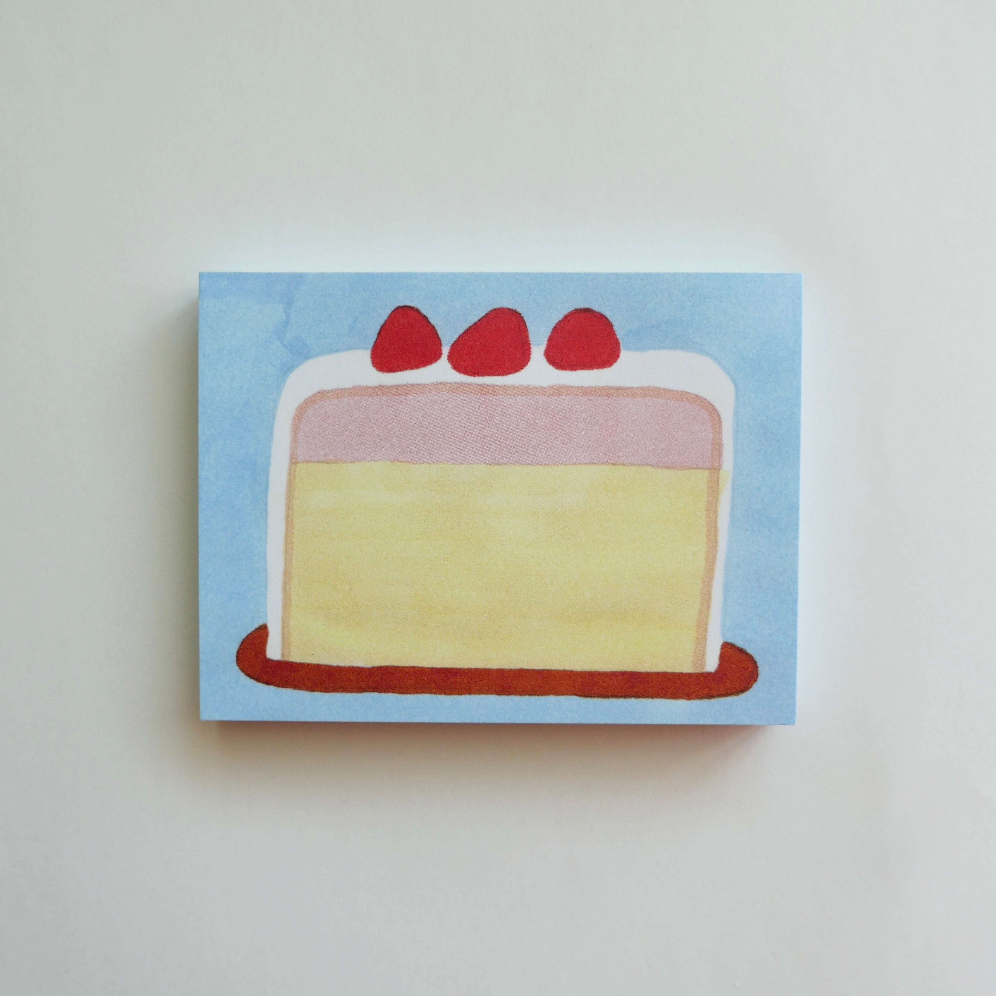 HANAGRAPH】メモ帳 cake | 韓国文具・雑貨 kaulcoffee.studio