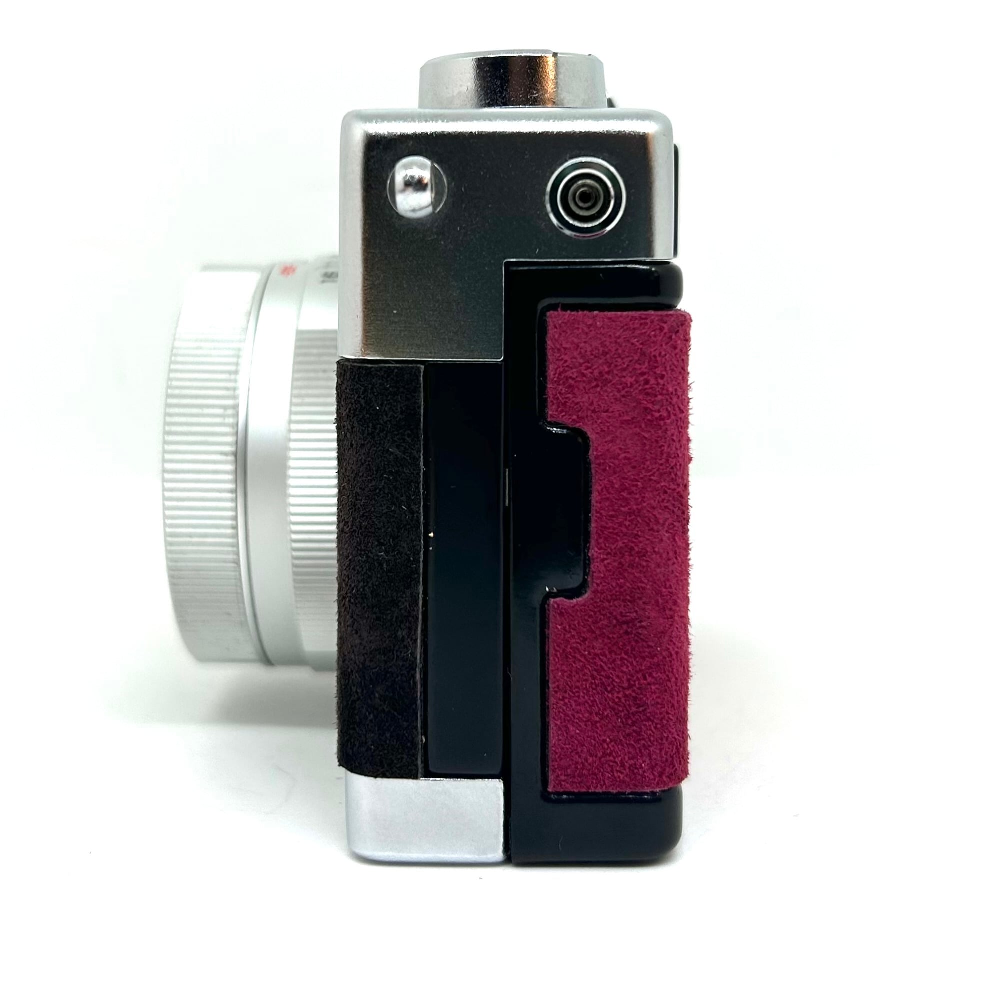 25-077リメイクカメラ YASHICA ELECTRO 35MC(ワインレッド