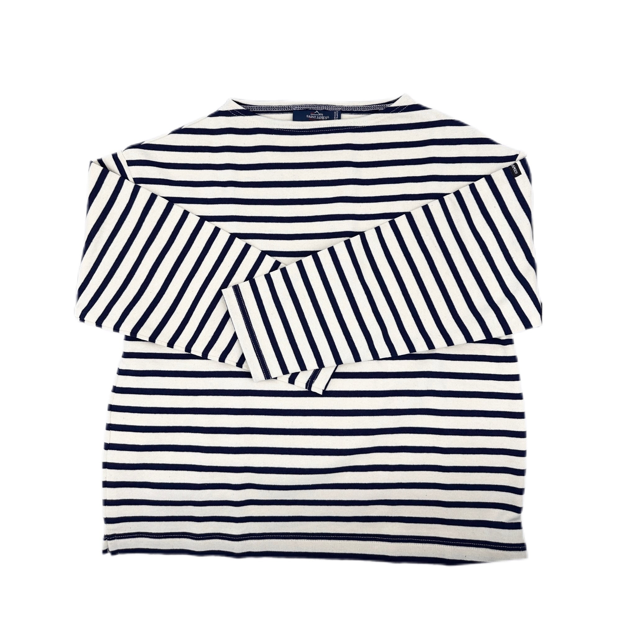 SAINT JAMES OUESSANT LOOSE (Ecru/Marine ) | Katano Kaban