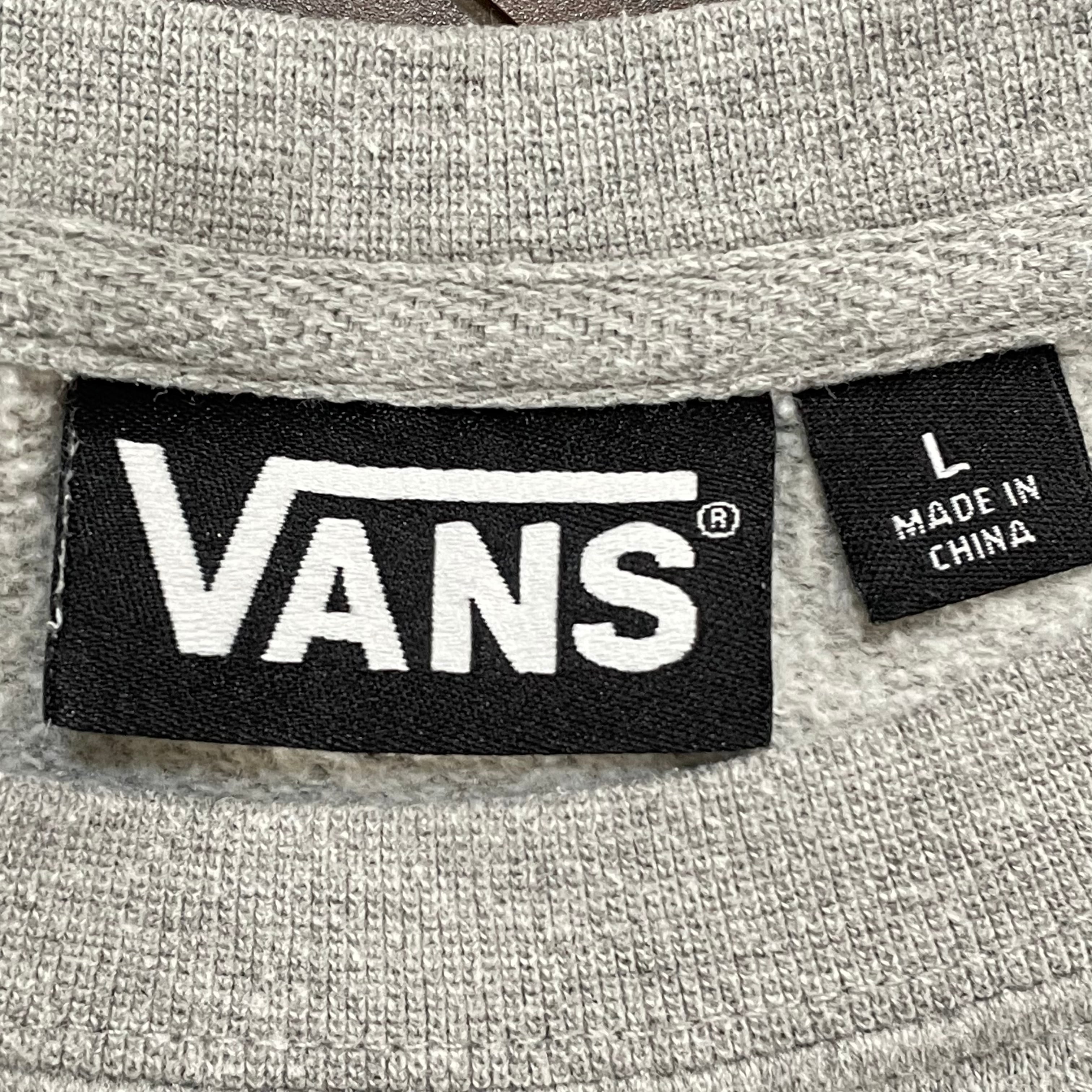 VANS バンズ ラグランスウェット トレーナー