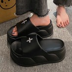 Single-strap platform sandals (ME458)