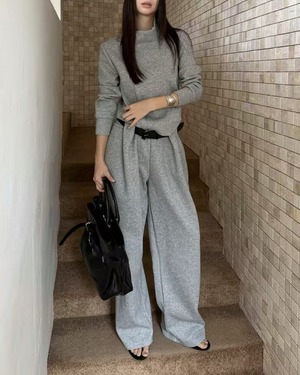 ジップスウェットセットアップ 2color A0798