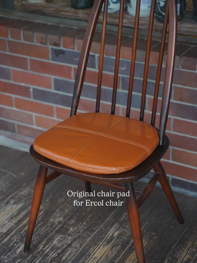 ERCOL Vintage Leather Chair Pad（アーコール チェアパッド）