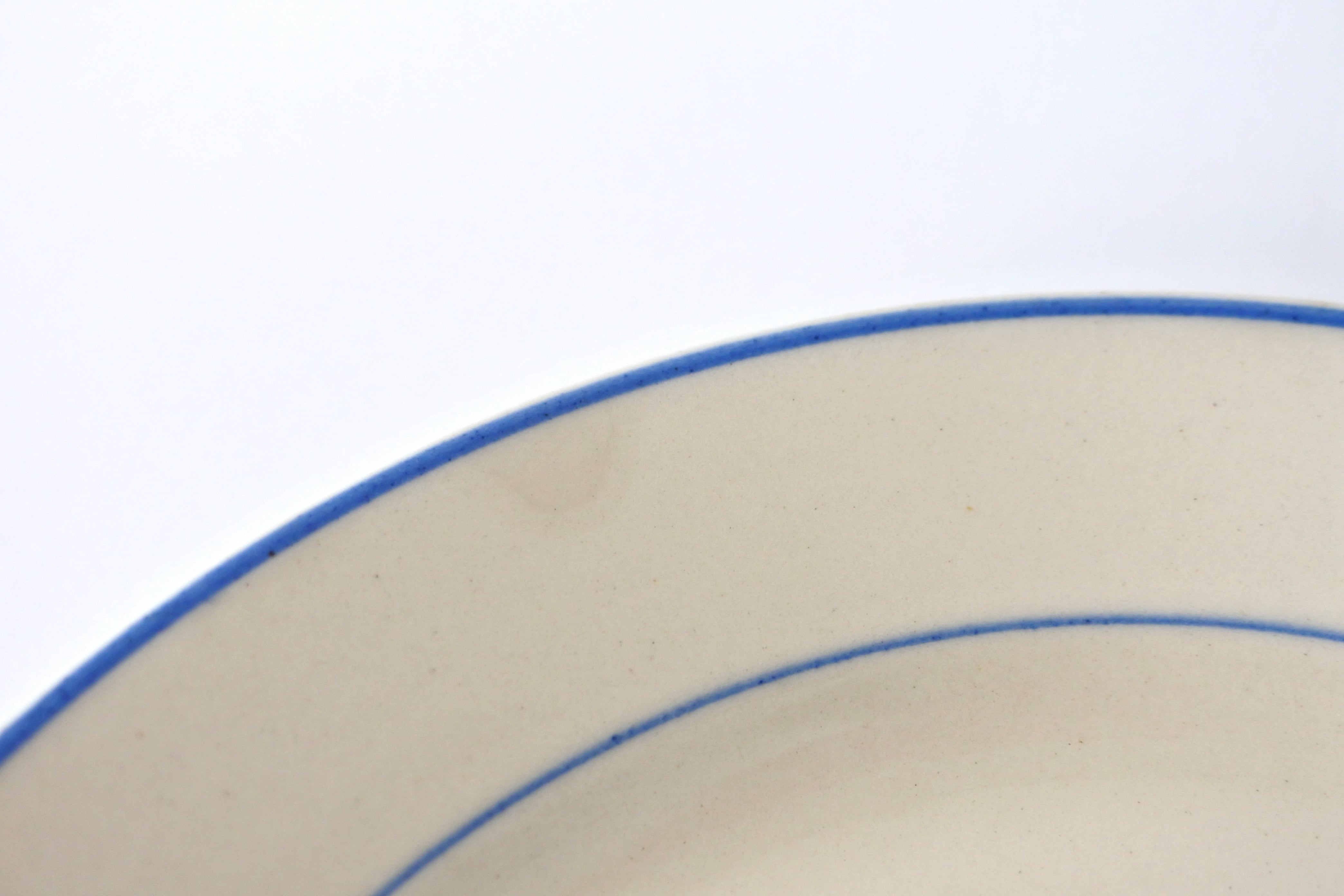 vintage ARABIA blue line plate / オールドアラビア ブルーライン