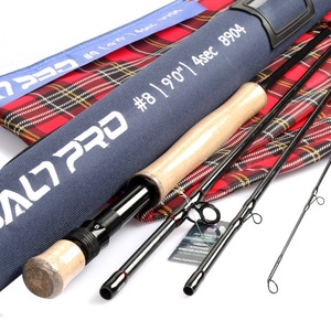 【数量限り】Maxcatch Saltpro 海釣りフライロッド 海水8/9/10wt 9ft ソルトウォーター用 釣り竿