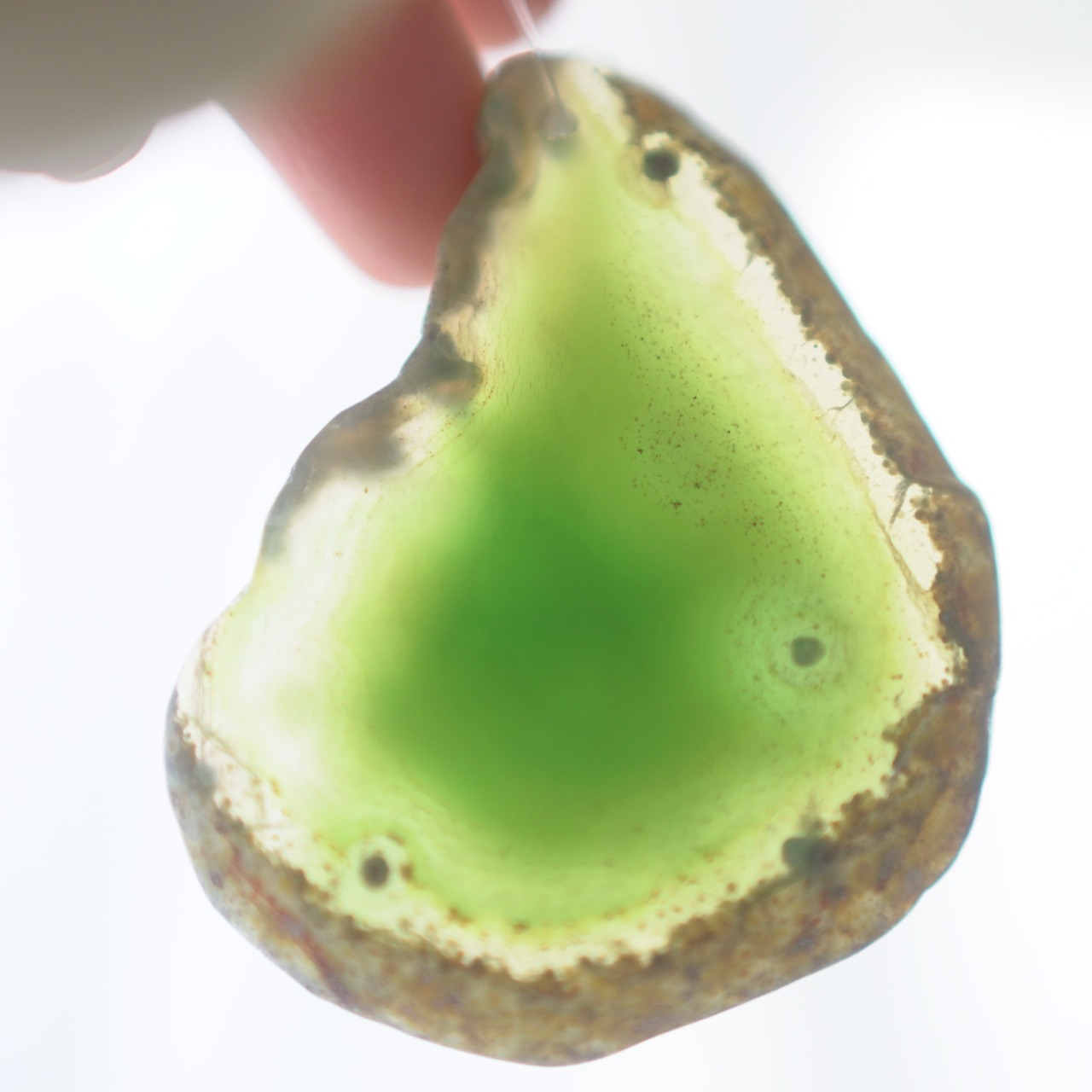 Rainbow Beach 02 - アゲートヒーリングチャイム / Agate Sun Catcher Wind Chime 565