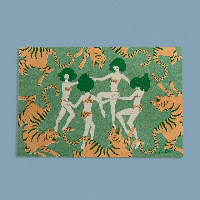 ポストカード　「祝祭」