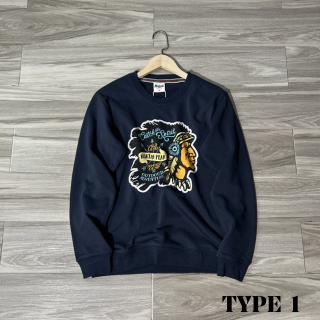 retro-style casual sweatshirt(GV601)