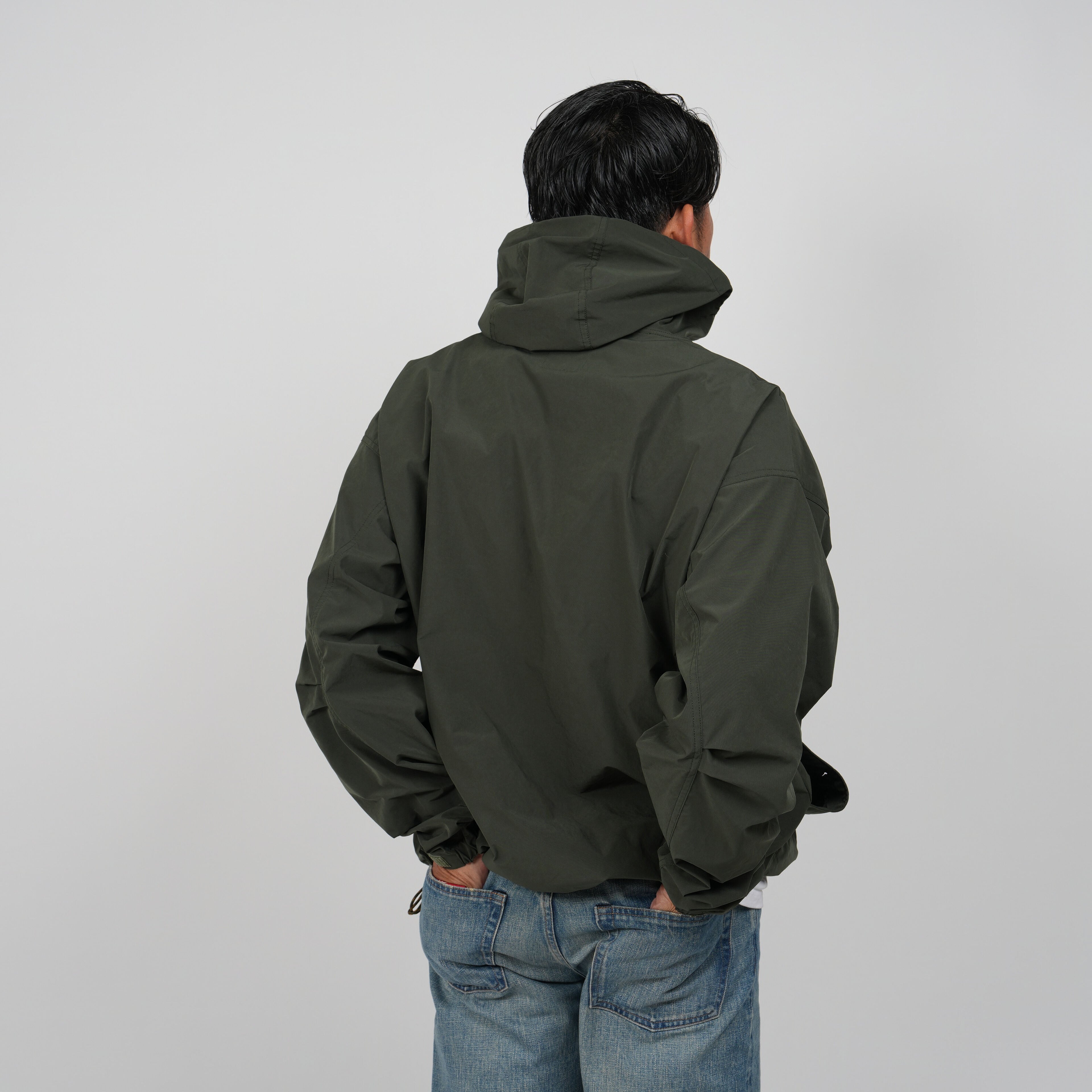 KAJA FRONT BUTTON ANORAK HOODIE | KAJA
