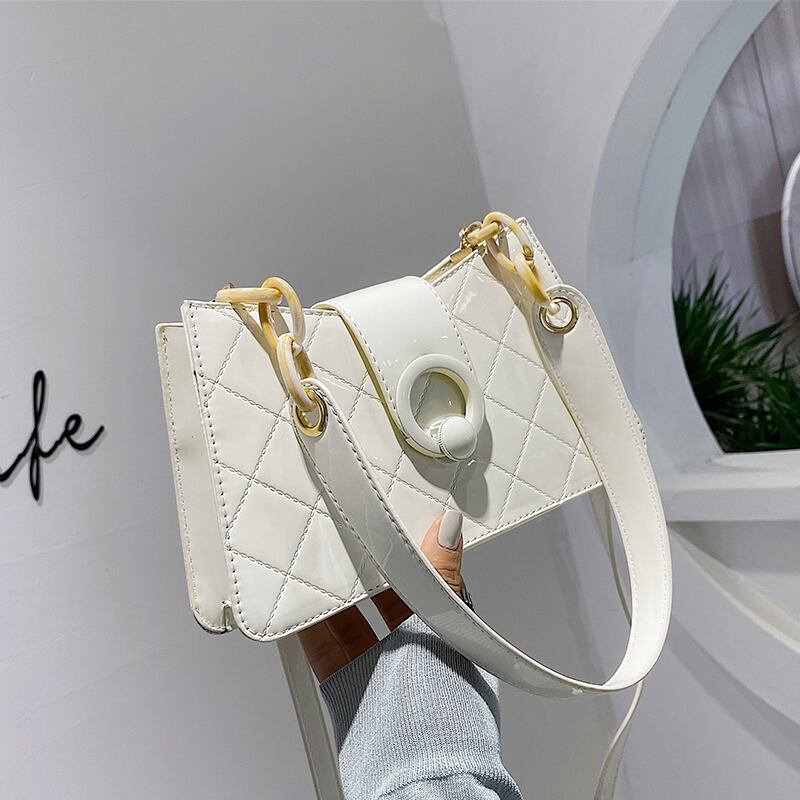 ネットレッドレディースバッグ2020新しいトレンディなワイルドダイヤモンドクロスボディバッグinsファッションショルダー脇の下バッグ Tiancai_Wing_Bag1629408